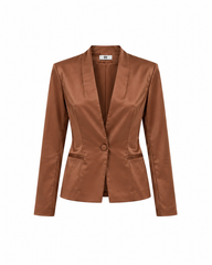 Ravelle Satin Blazer