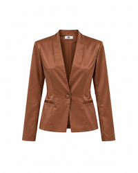 Ravelle Satin Blazer