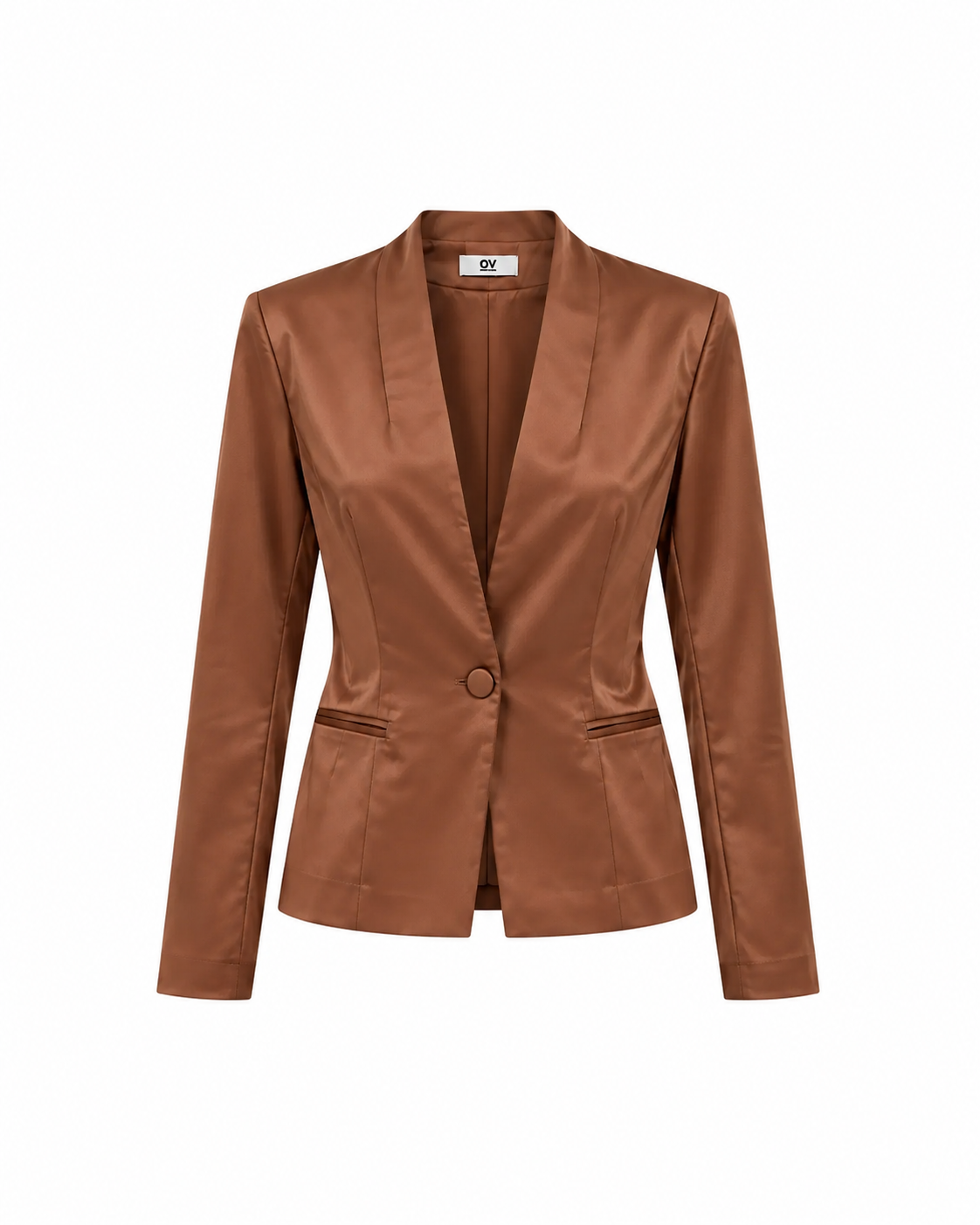 Ravelle Satin Blazer