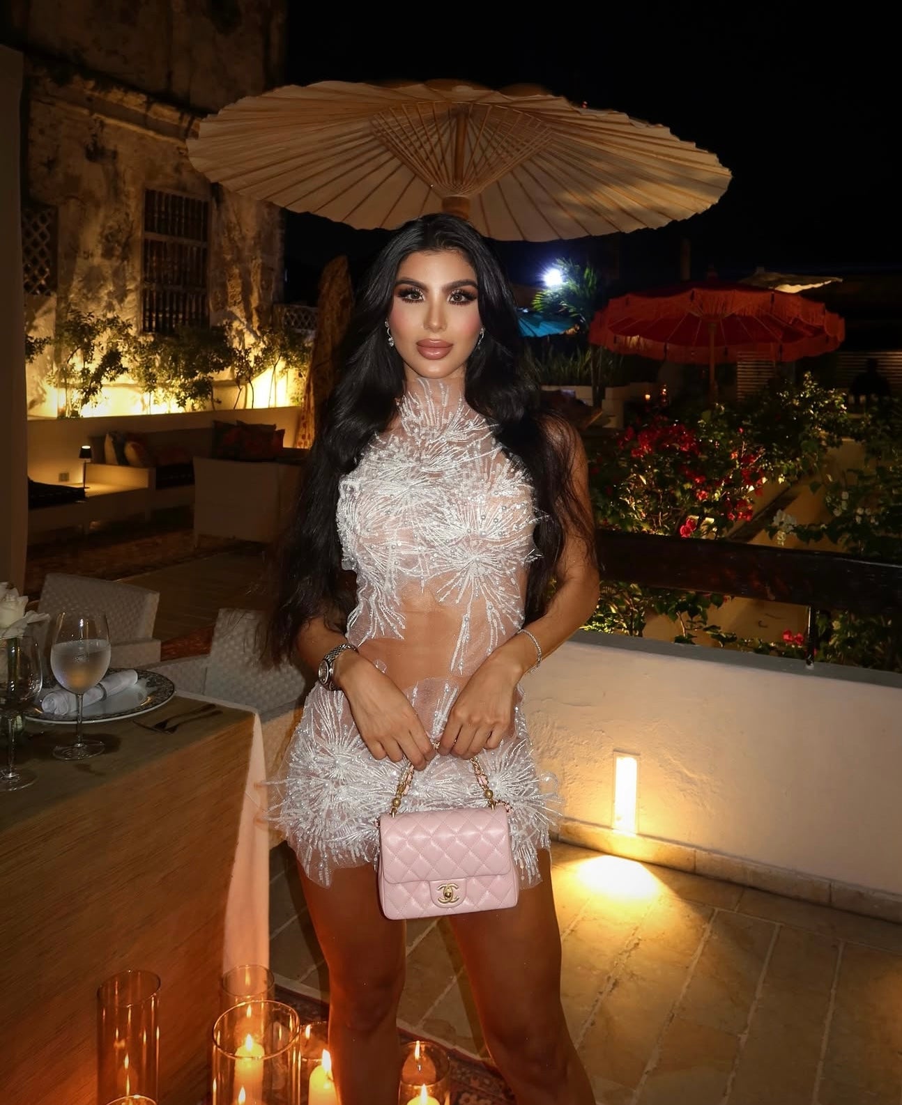 Shadow Desire mini dress