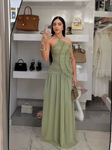 Seraphine Drape Maxi Dress