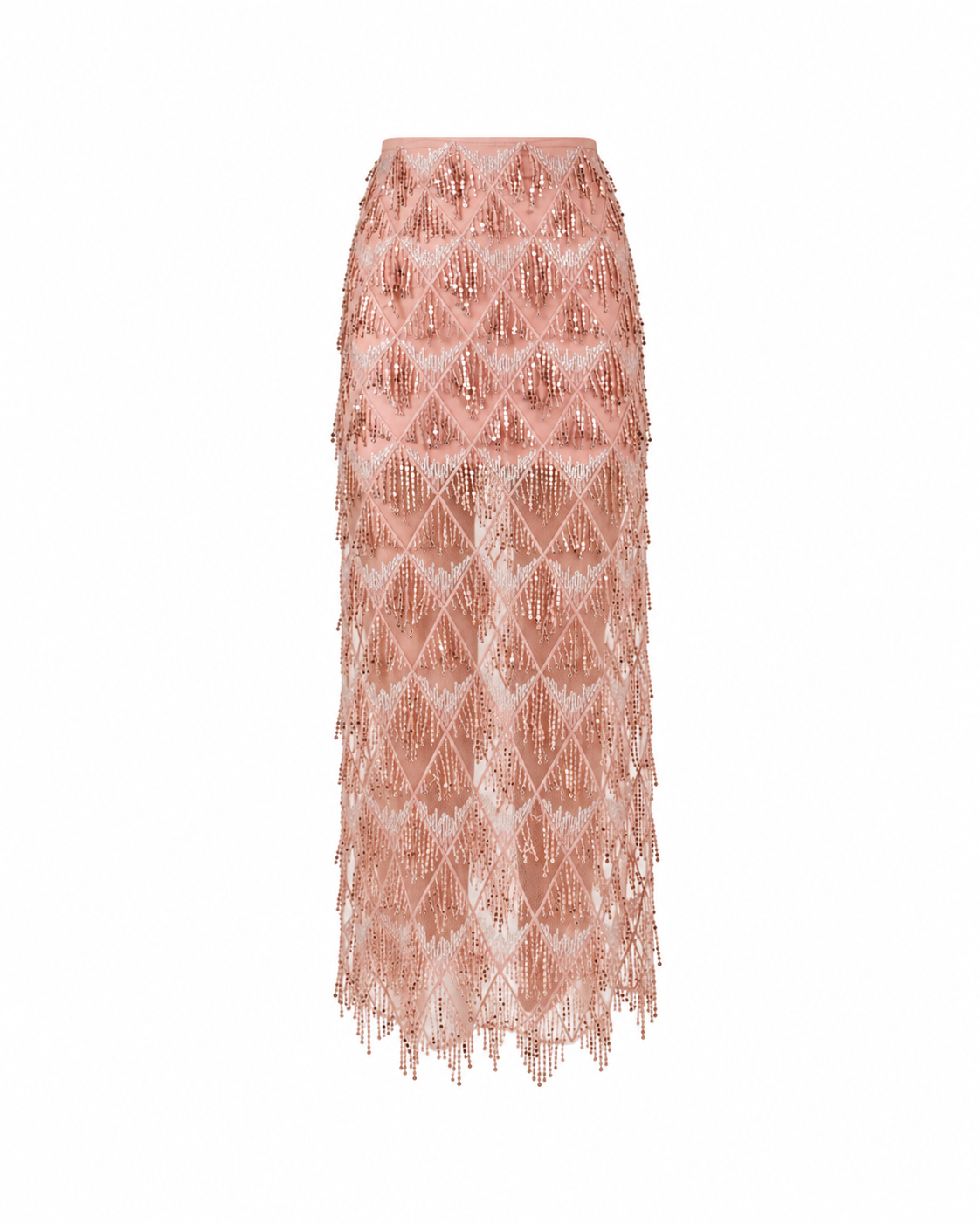 Velvet Champagne Skirt