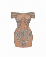 Naked Ambition Mini Dress