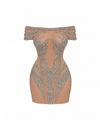 Naked Ambition Mini Dress