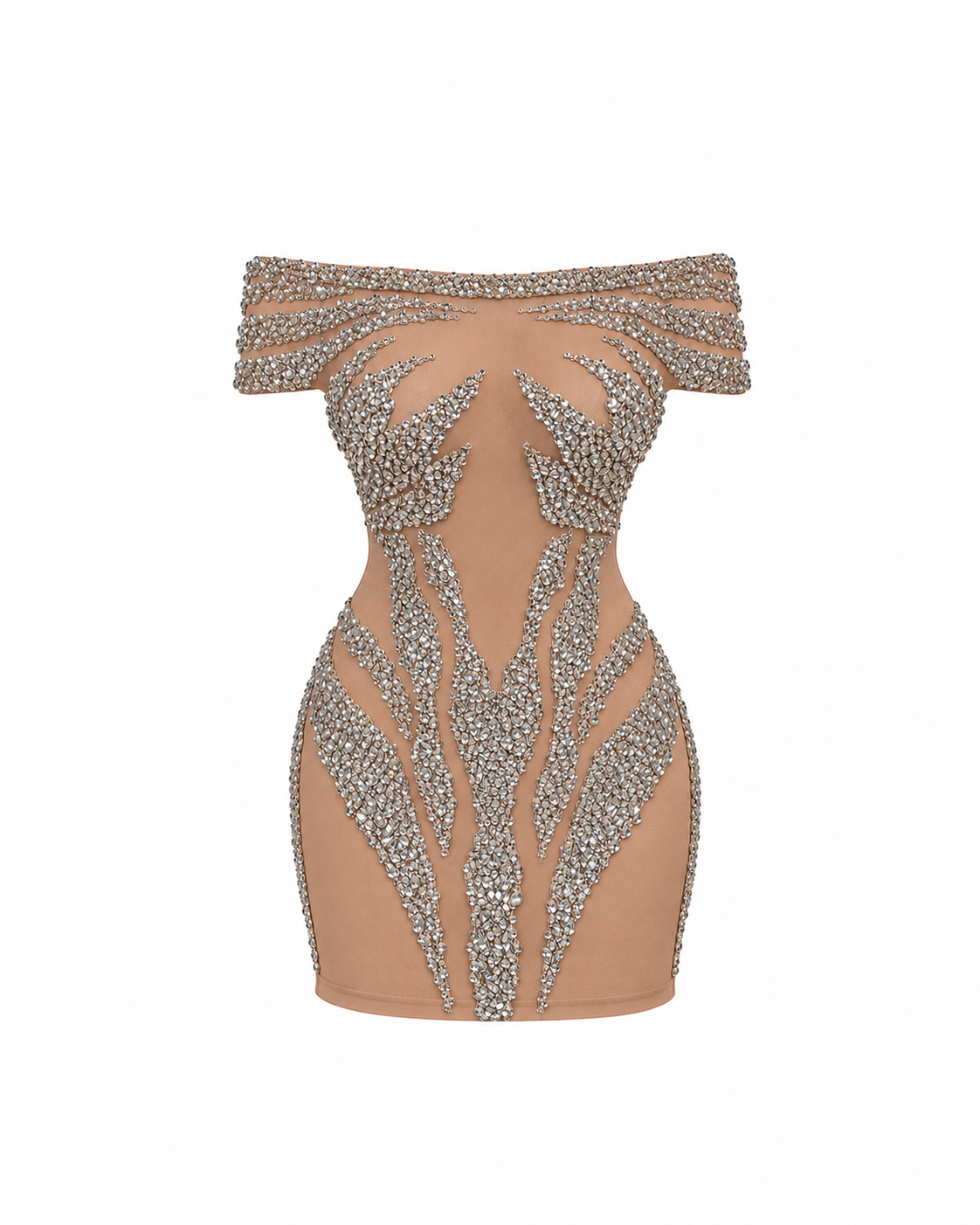 Naked Ambition Mini Dress