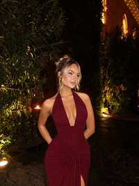 Vino Fatale Maxi Dress
