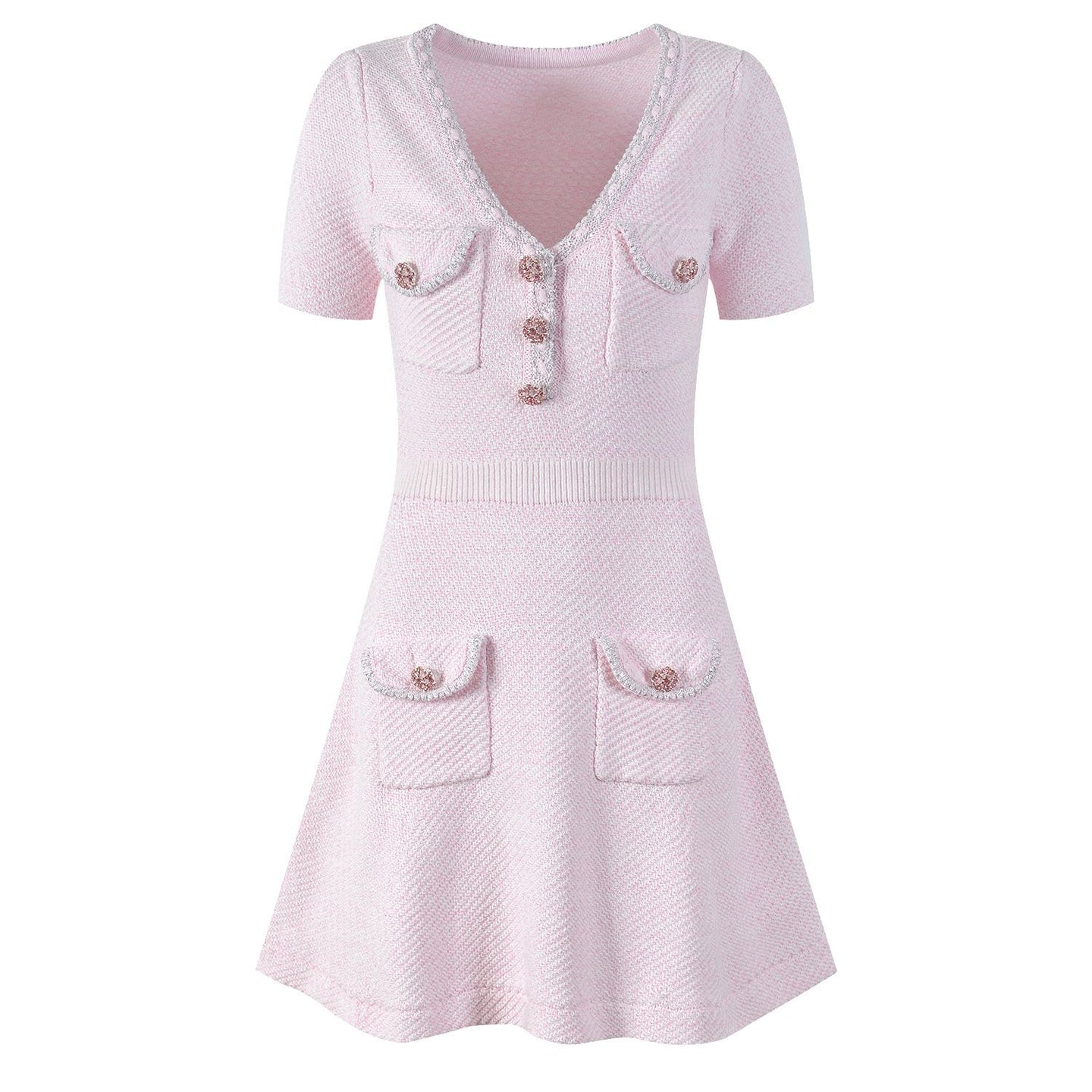(PRE-ORDER) Sweetheart Tweed Mini Dress