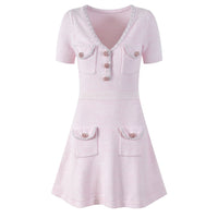 (PRE-ORDER) Sweetheart Tweed Mini Dress