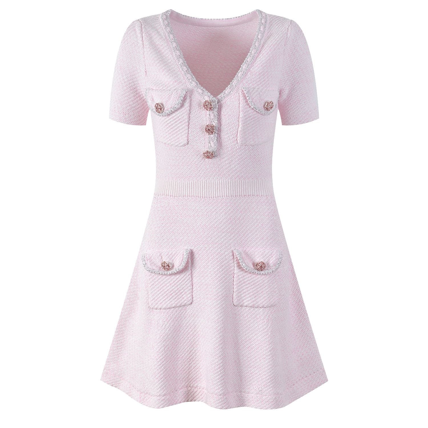 (PRE-ORDER) Sweetheart Tweed Mini Dress