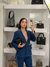 Denim Command Pant Set