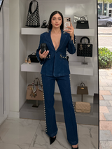 Denim Command Pant Set