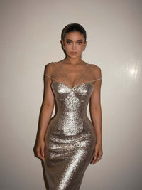 Afterimage Maxi Dress