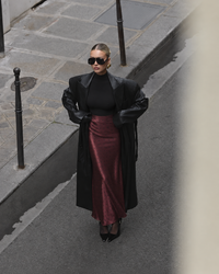 Vesper Dot Maxi Skirt