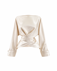 Veltrice Wrap Blouse