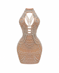 Crystal Aftermath Mini Dress