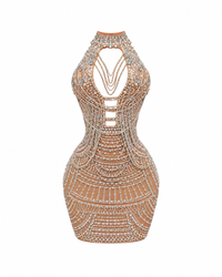 Crystal Aftermath Mini Dress