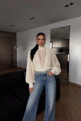 Opaline Veil Blouse