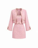 Pink Etiquette Mini Dress & Jacket Set