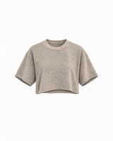 Offbeat Crop Tee
