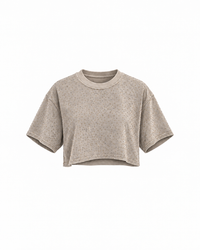 Offbeat Crop Tee