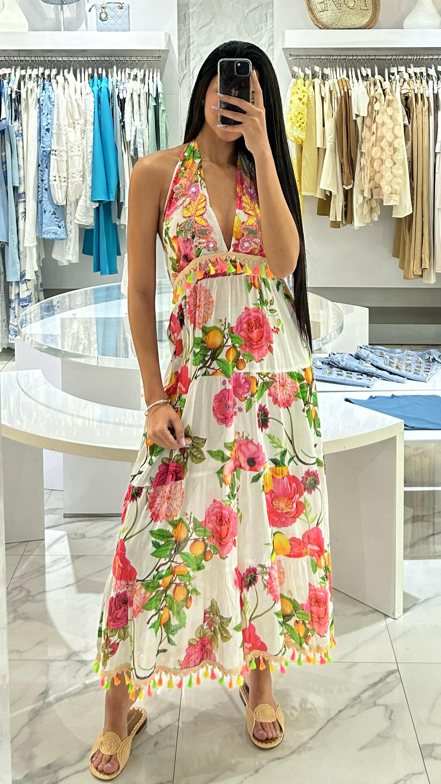 Radiant Summer maxi dress