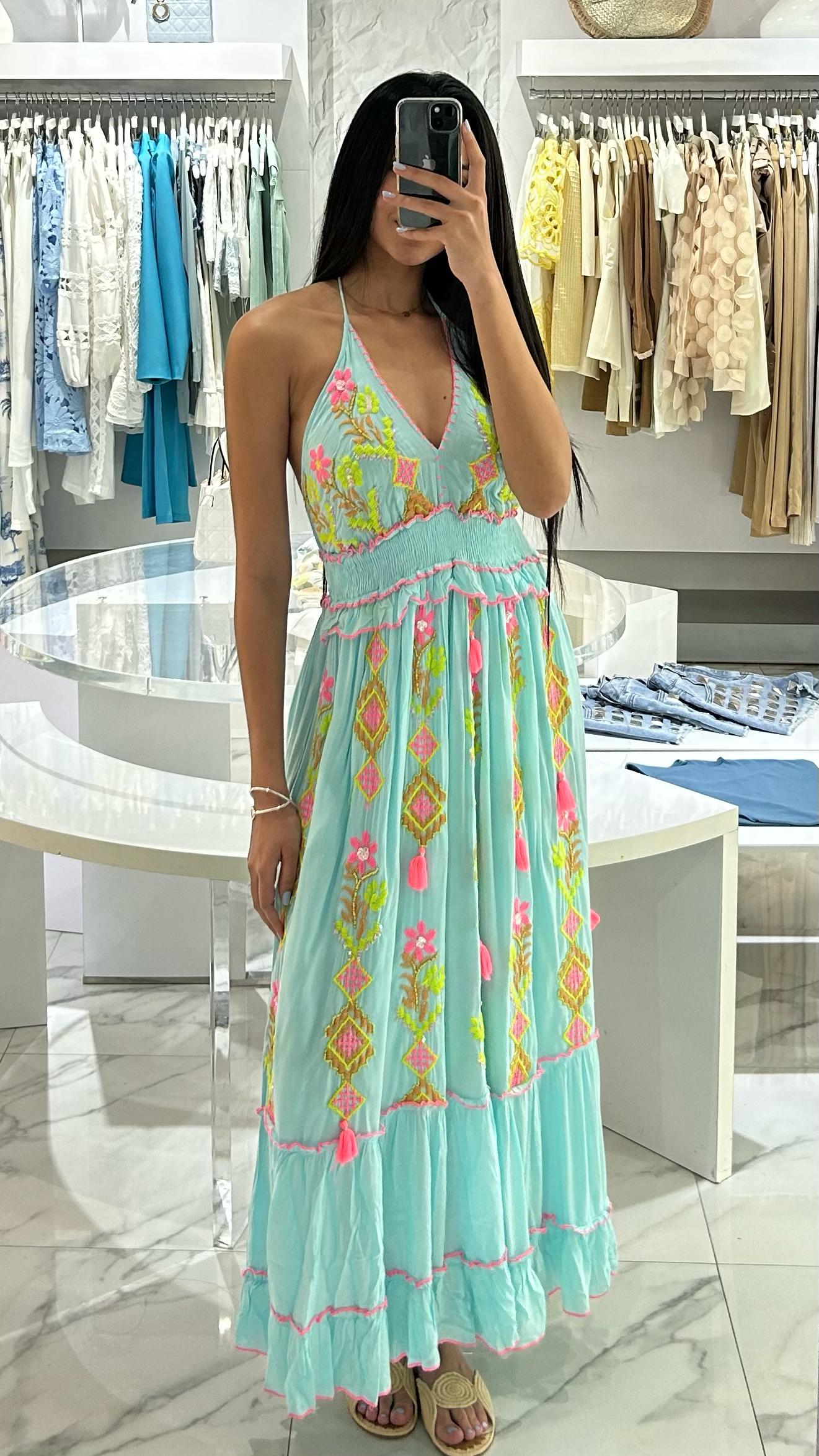 Crystal Waters maxi dress