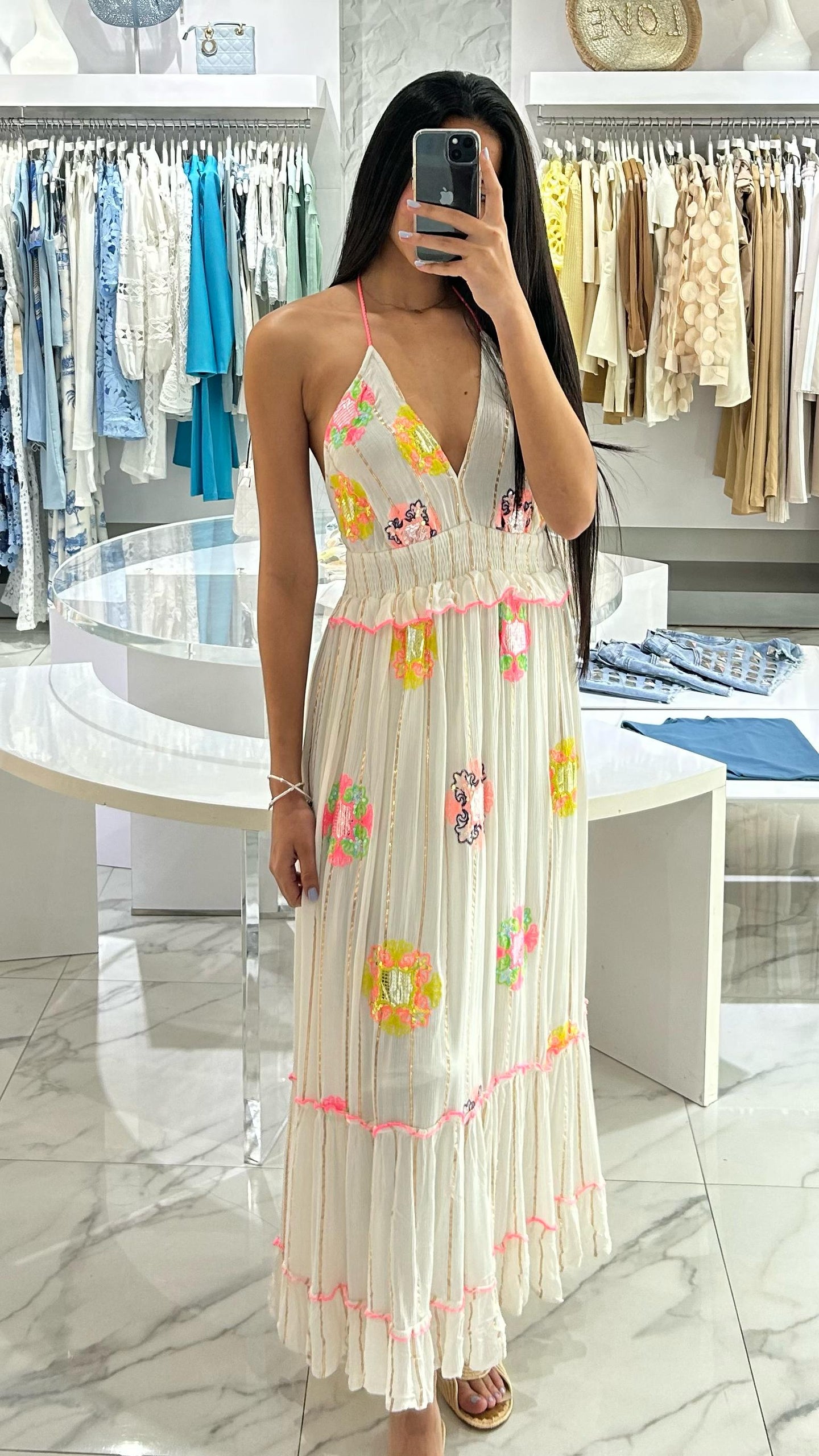 Beach Sunrise maxi dress