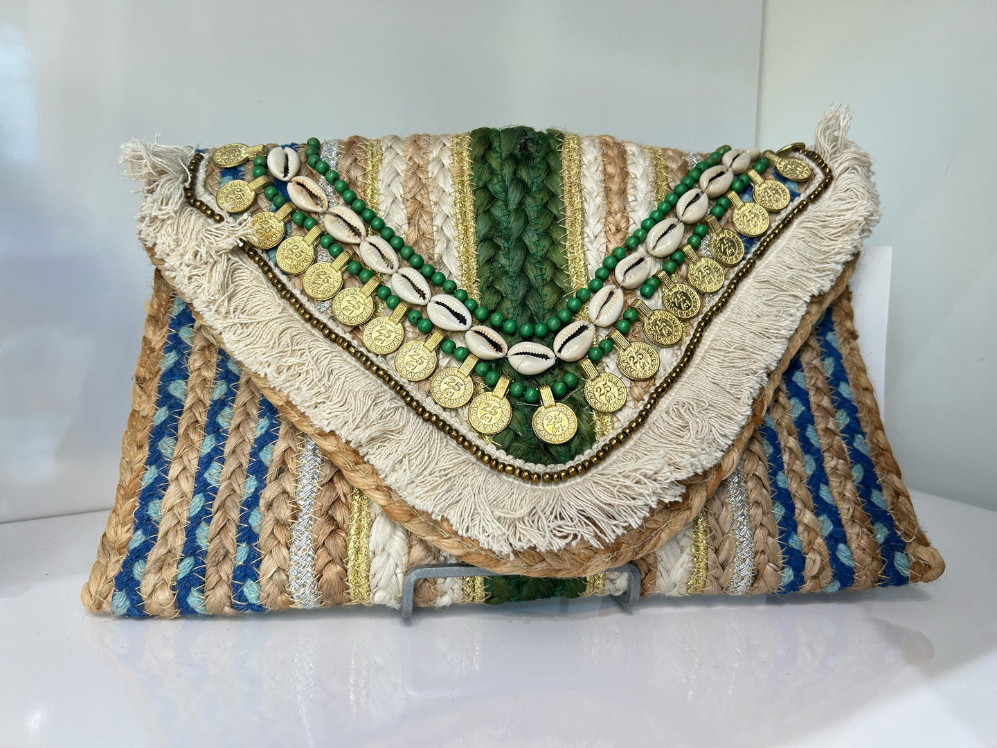 Gleaming Paradise clutch