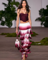 Snow & Wine skirt set