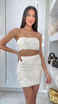 Sweet Weave skirt set