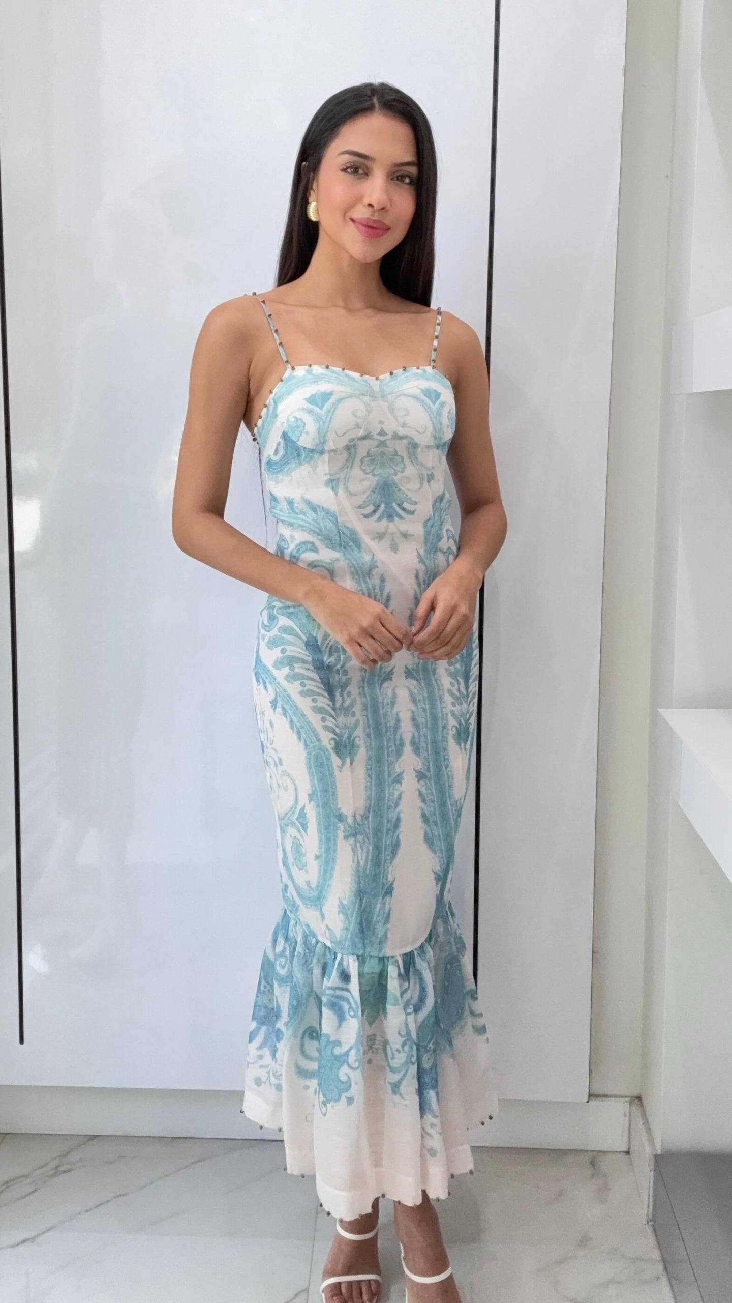 Caribbean Soul midi dress