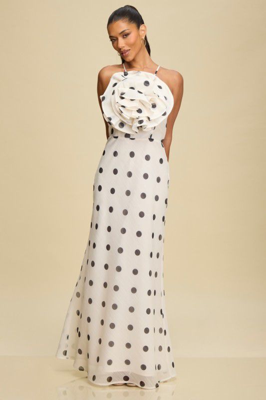 Jardín de Lunas maxi dress