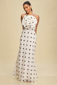 Jardín de Lunas maxi dress
