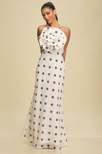 Jardín de Lunas maxi dress