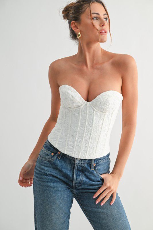 Encaje Floral corset