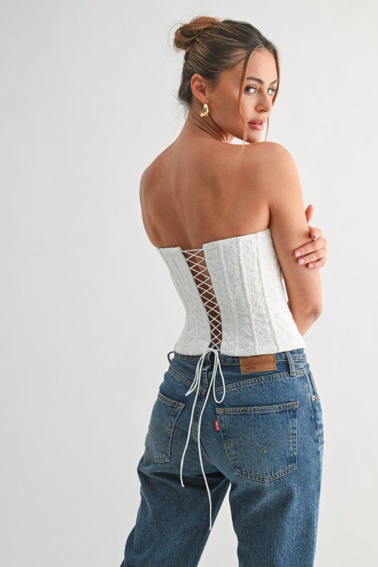 Encaje Floral corset