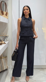 Malibu Denim pant set