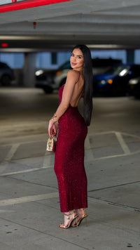 Silent Dazzle maxi dress