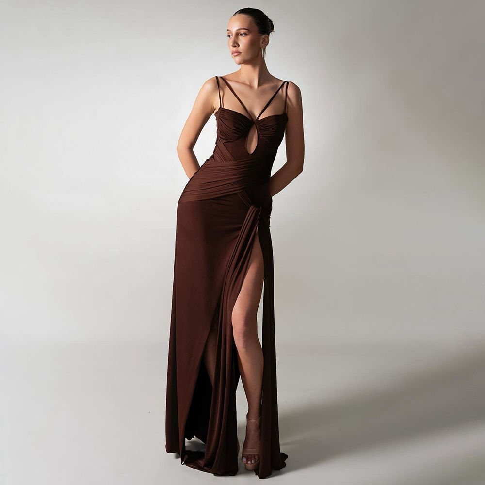Coffee Dusk maxi dress