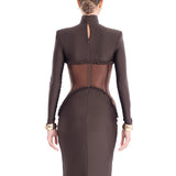 Cinnamon maxi dress