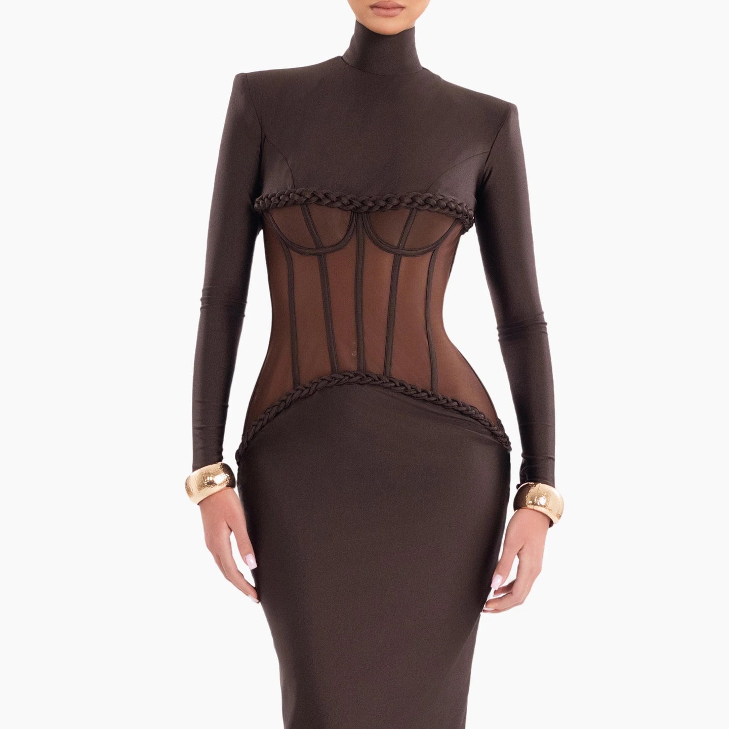 Cinnamon maxi dress