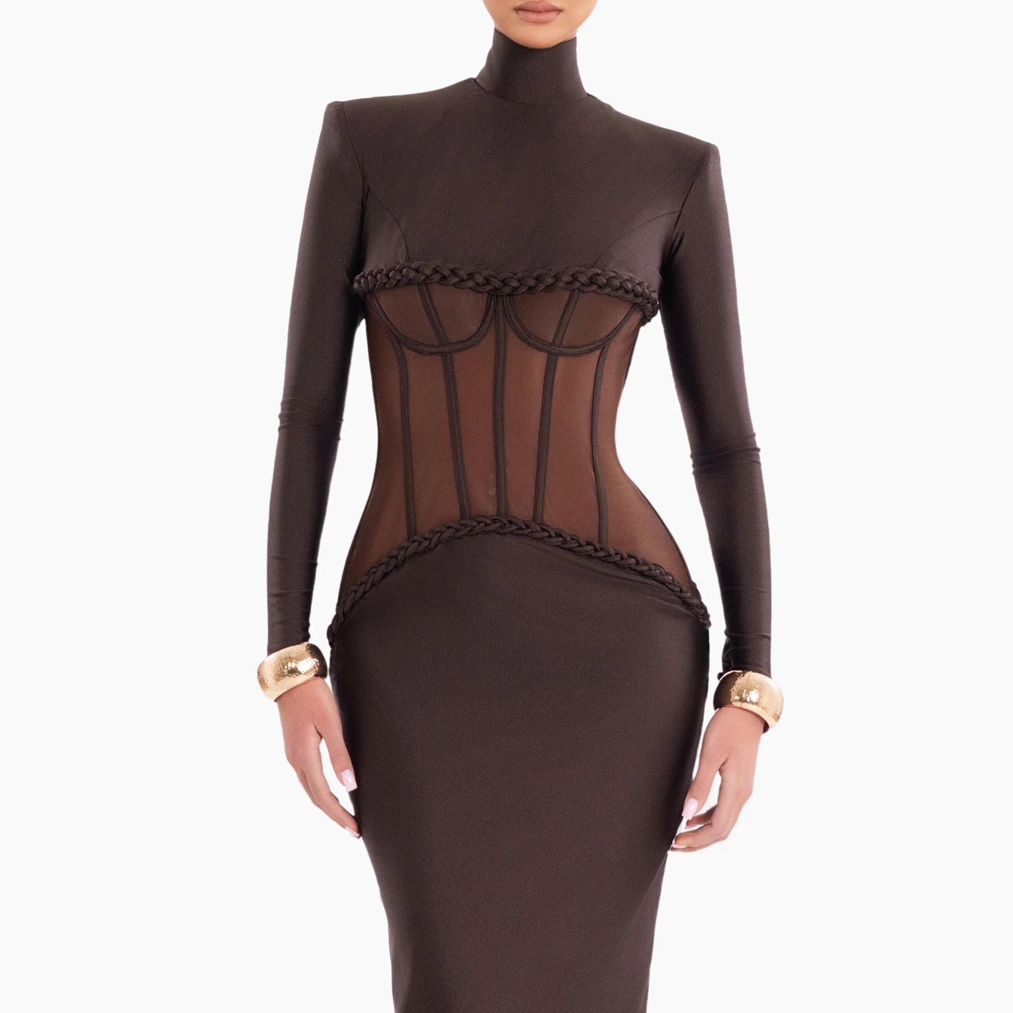 Cinnamon maxi dress