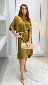 Thalia midi dress