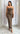 Yulb leather midi dress
