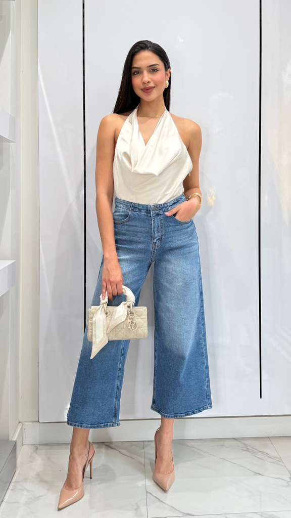 Solid Blue jeans