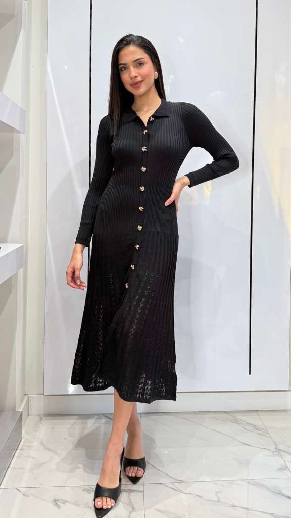 Regal Simplicity midi dress