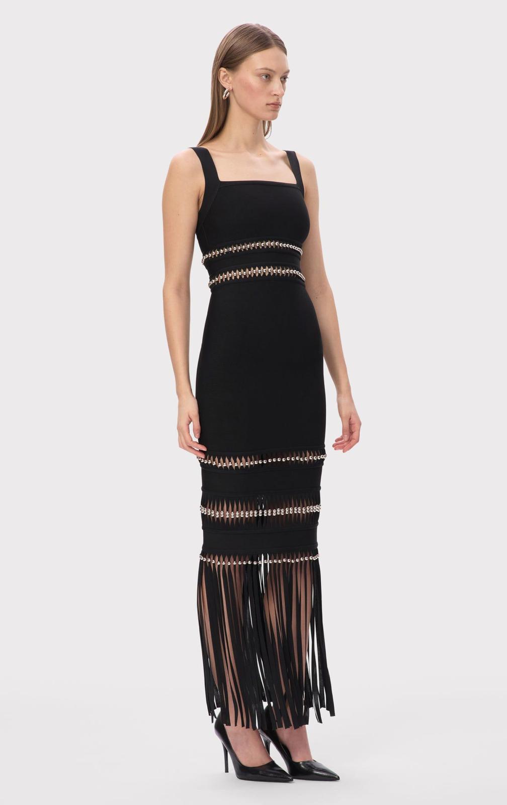 Black Mirage Gown dress