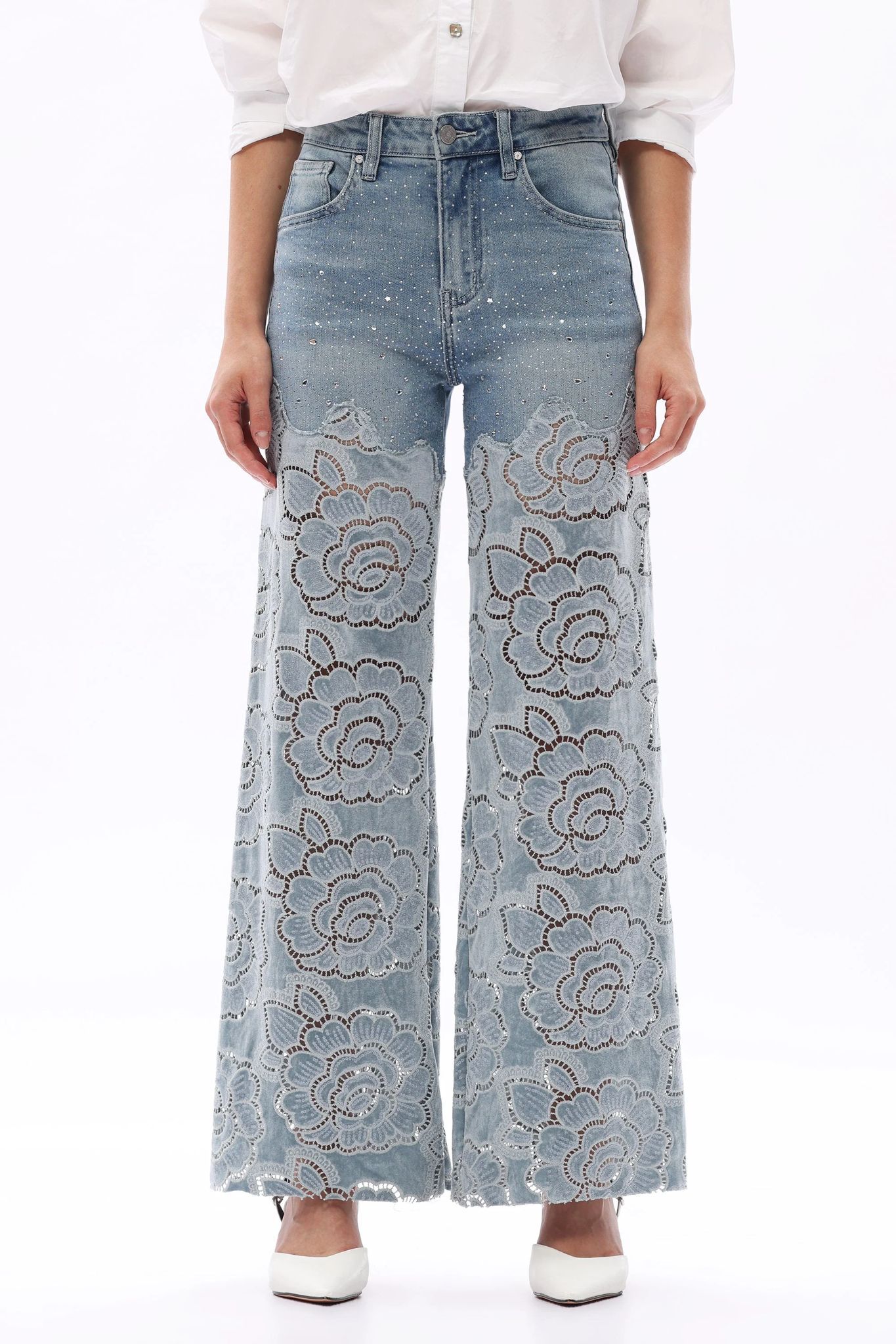 Florence Lace Jeans