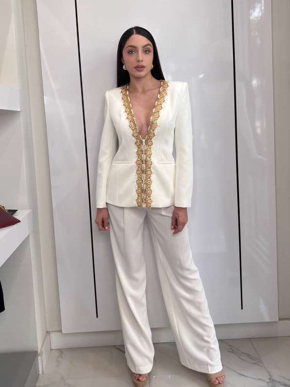 Or Blanc Atelier Pant Set