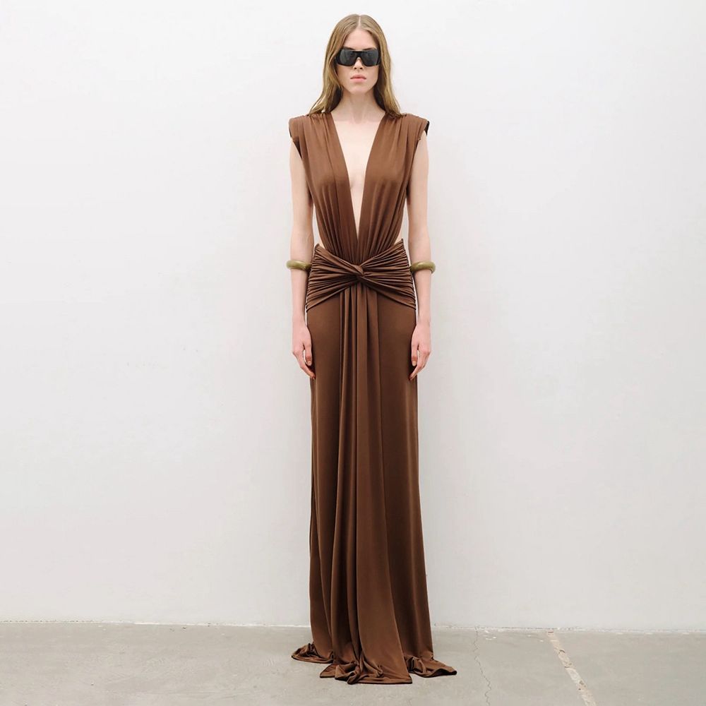 Ambra Knot Maxi Dress